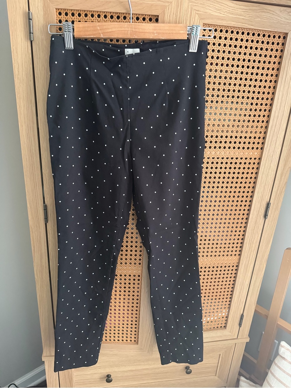 a new day Black Polka Dot Cropped Pants